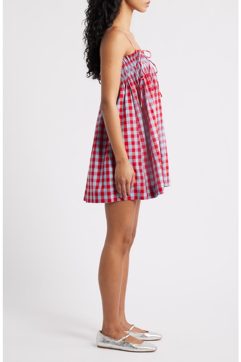 Damson Madder Lilo Plaid Minidress (Women) | Nordstrom
