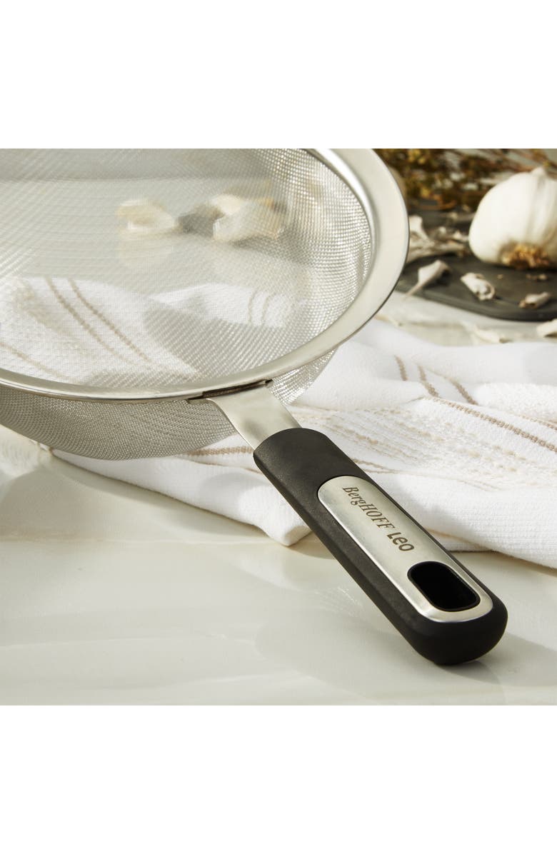 BergHOFF Leo Graphite Stainless Steel Mesh Strainer, Alternate, color, 