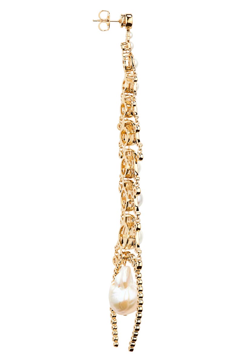 Zimmermann Muse Drop Earrings, Alternate, color, Gold/ Pearl