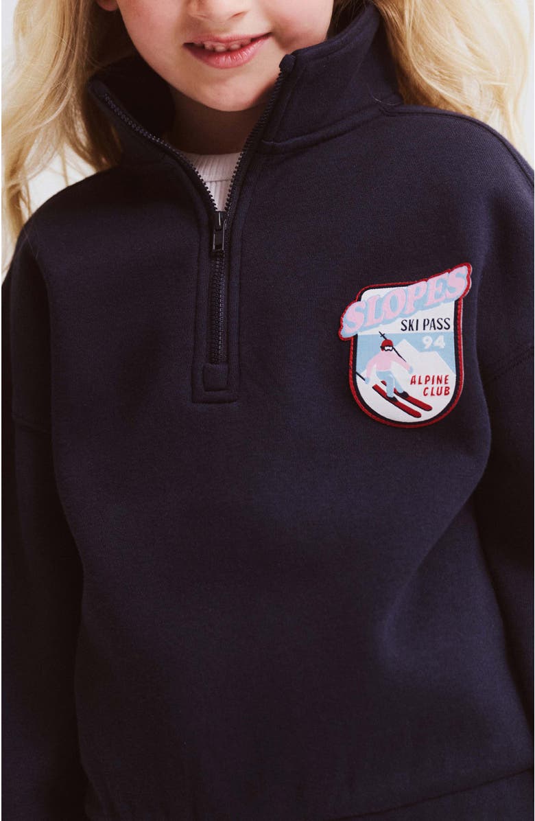 Cotton On Kids Kid's Naomi Half Zip Pullover, Alternate, color, 