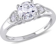 Julianna B. White Topaz Engagement Ring 10k