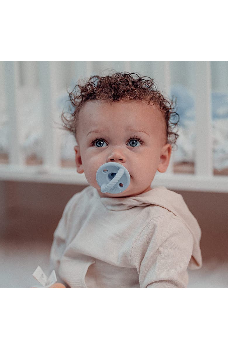 Comfy Cubs Pacifiers, 4 Pack - Flat,  0 to 18 Months, Alternate, color, Blue