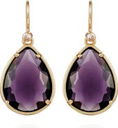 T Tahari Crystal Drop Earrings