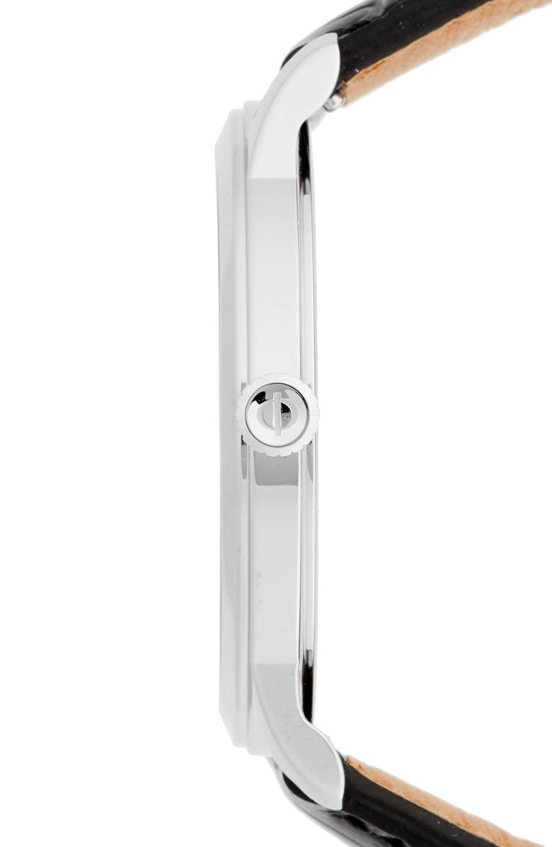 Baume & Mercier Classima Leather Strap Watch, 42mm, Alternate, color, 