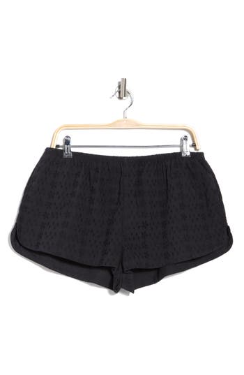 Florence By Mills Eyelet Shorts In Black