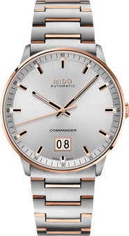 MIDO Commander II Skeleton Bracelet Watch, 42mm