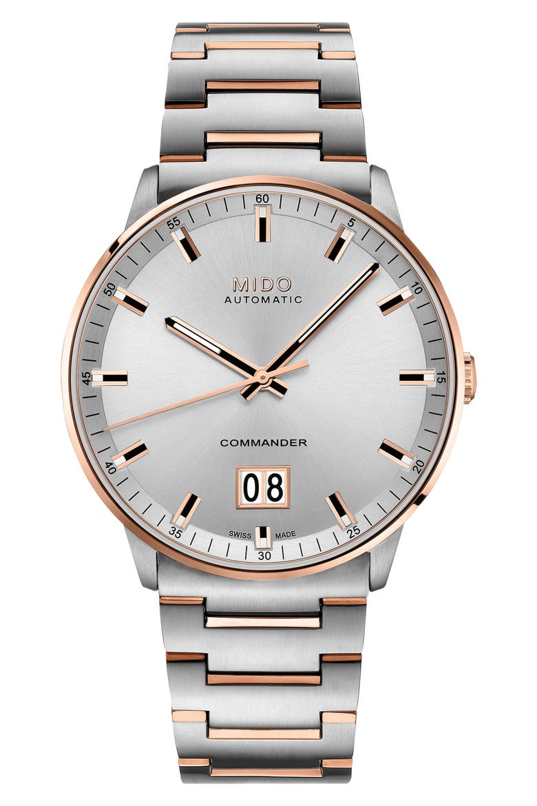 Commander II Skeleton Bracelet Watch, 42mm video