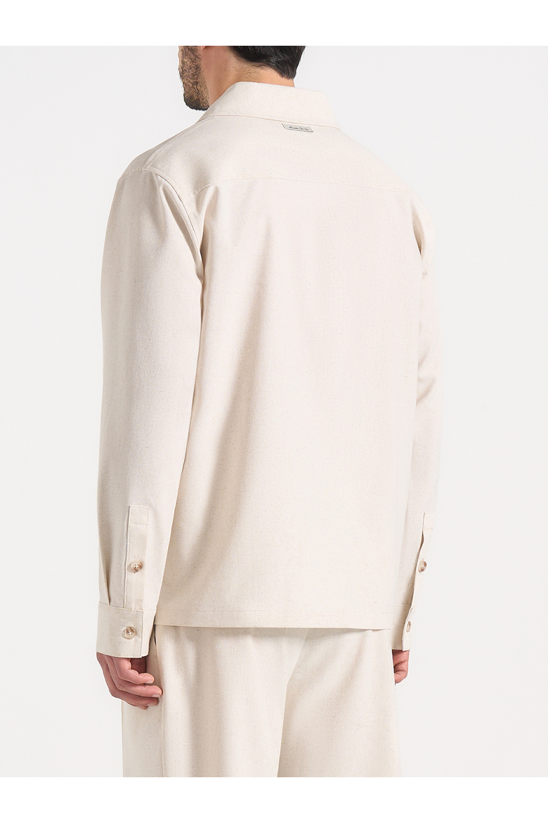 Constant Linen Overshirt, Alternate, color, Natural