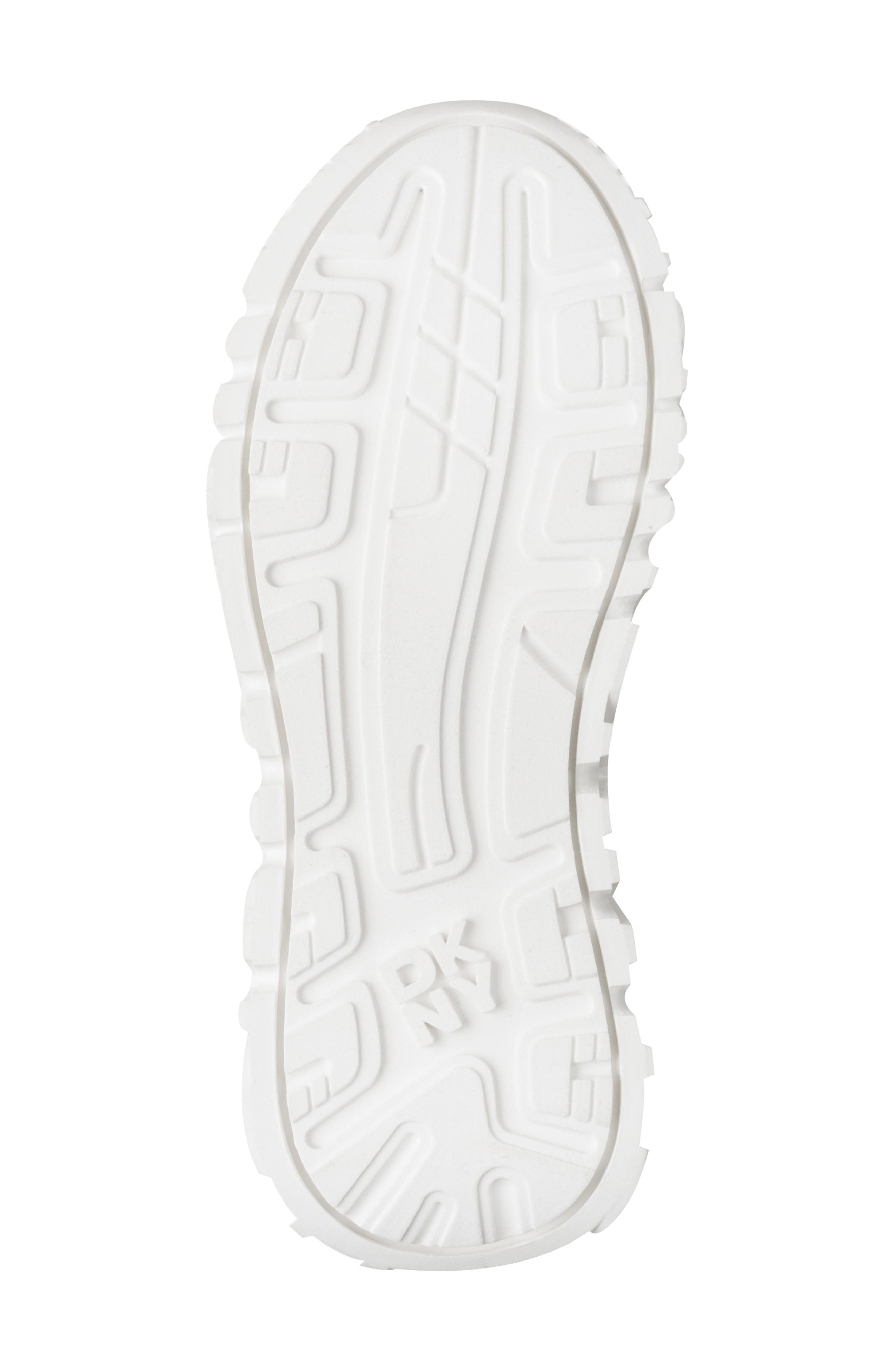 DKNY Lexie Platform Sneaker, Alternate, color, Nickel