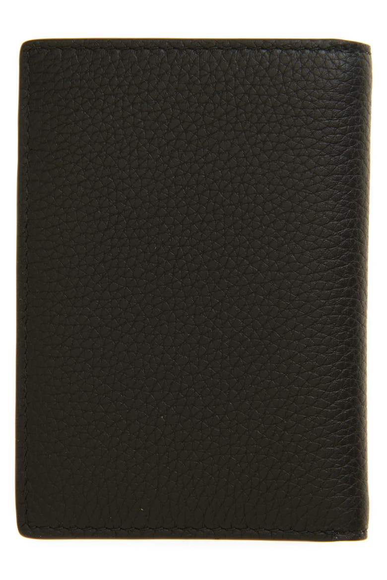 Bateman Cotswolds Leather Bifold Card Case, Alternate, color, BLACK