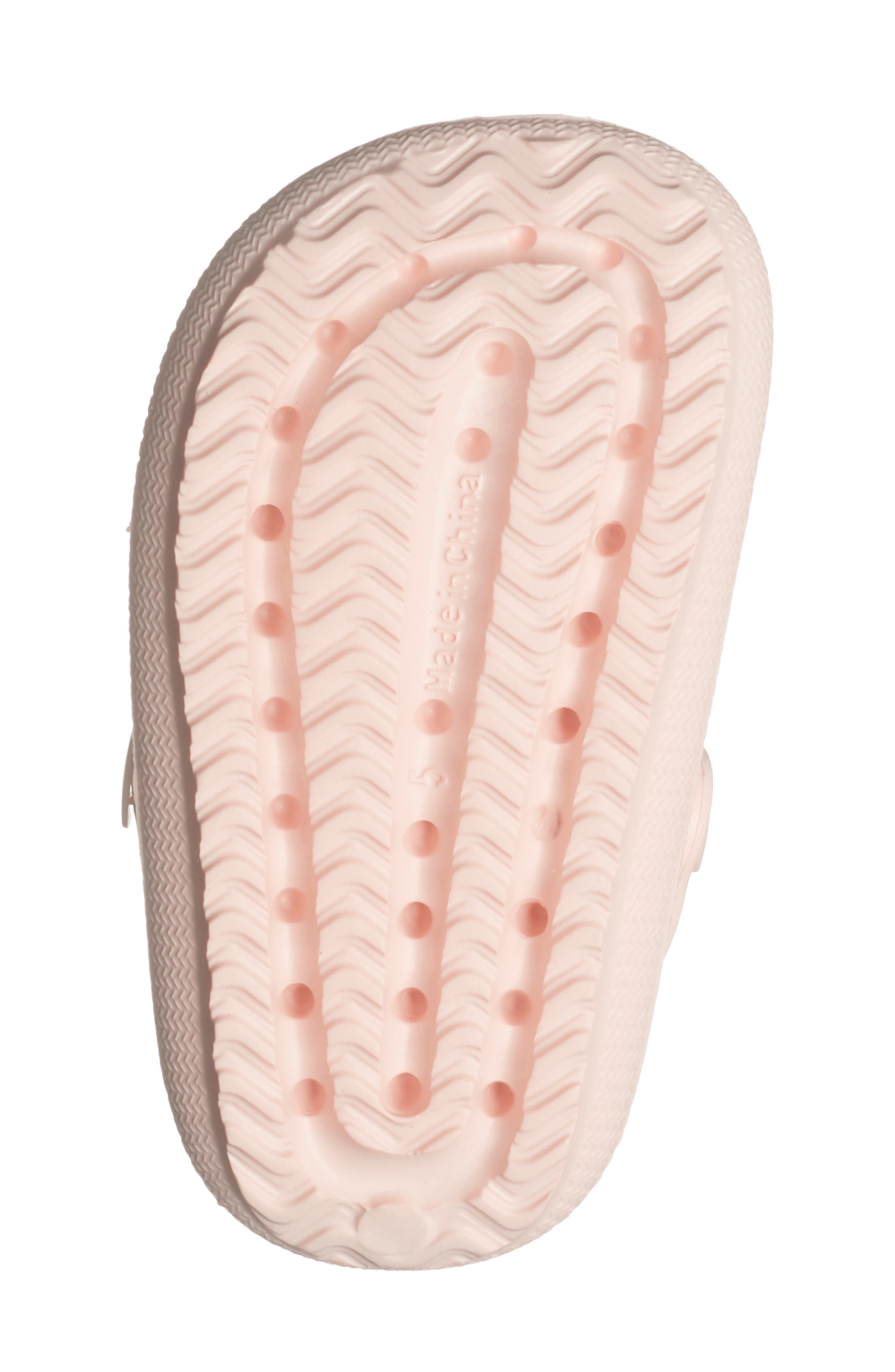 bebe Embellished Slide Sandal, Alternate, color, Blush