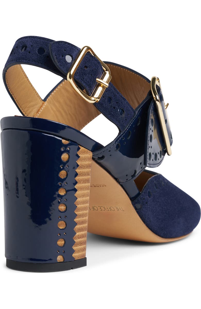 THE OFFICE OF US Ms. Nellie Slingback Sandal, Alternate, color, Navy