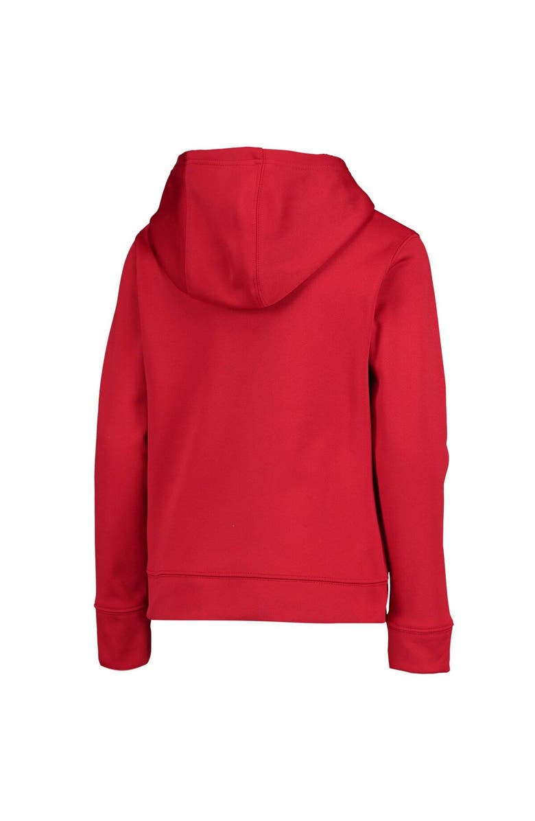 Outerstuff Youth Scarlet Nebraska Huskers Fast Pullover Hoodie, Alternate, color, 