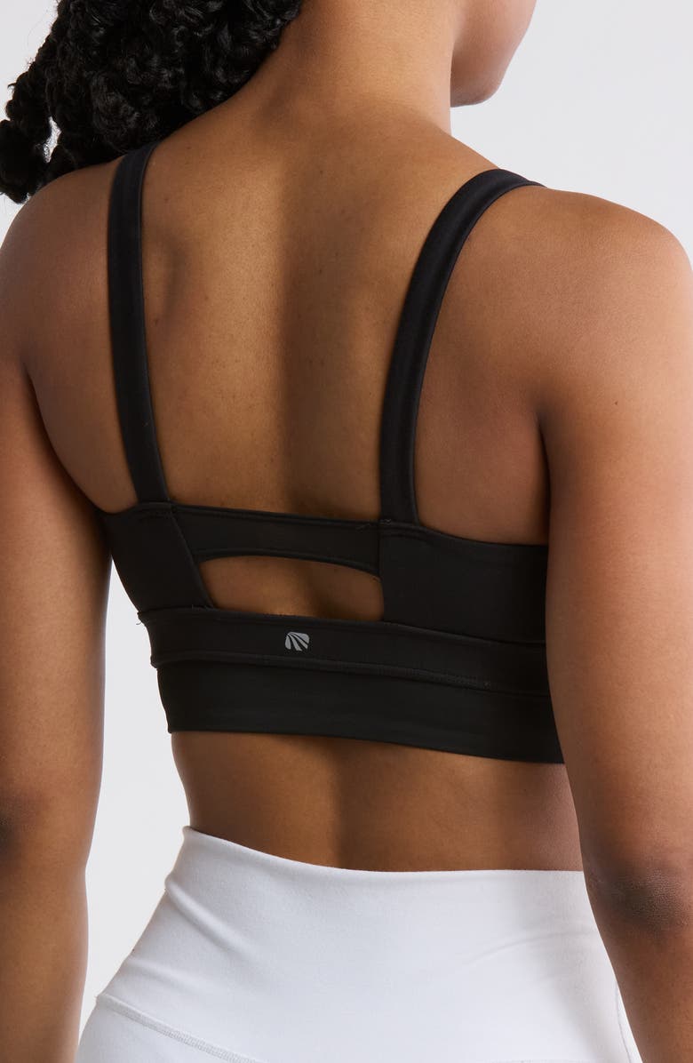 MARIKA Wendy Mesh Trim Sports Bra, Alternate, color, 