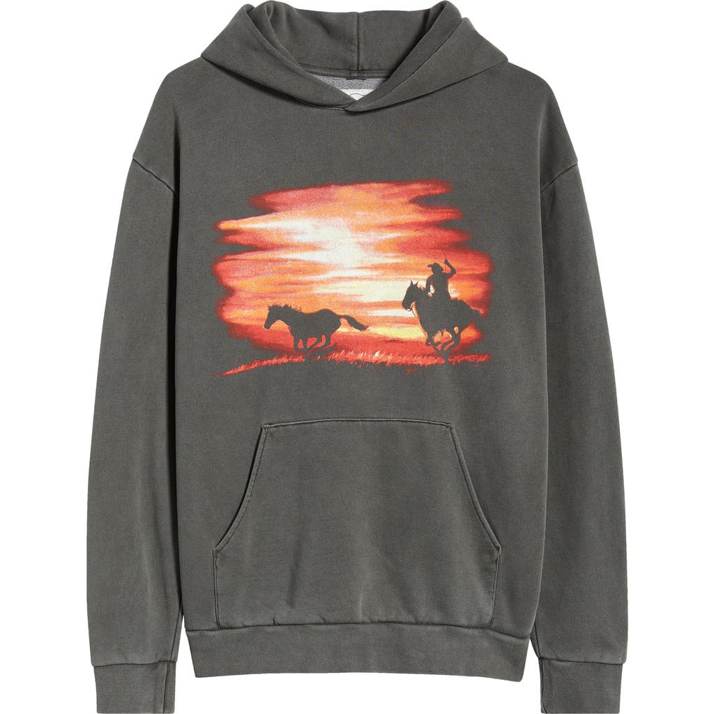 One Of These Days Look Beyond Graphic Hoodie In Black