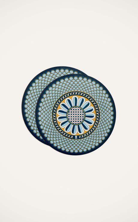 Disk Placemats Set Of 2 Napoli