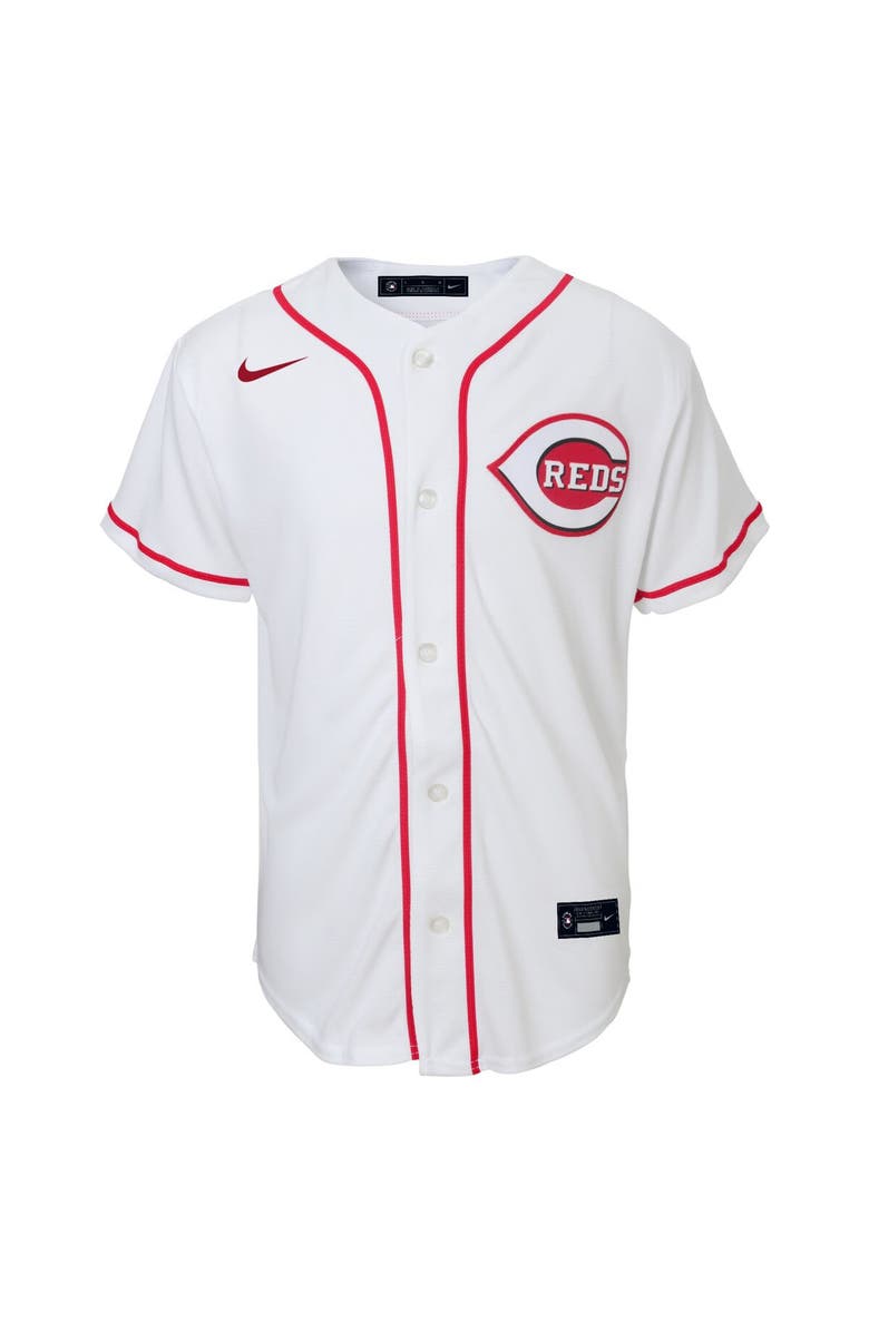 Nike Toddler Nike Elly De La Cruz White Cincinnati Reds Home Replica Jersey, Alternate, color, 
