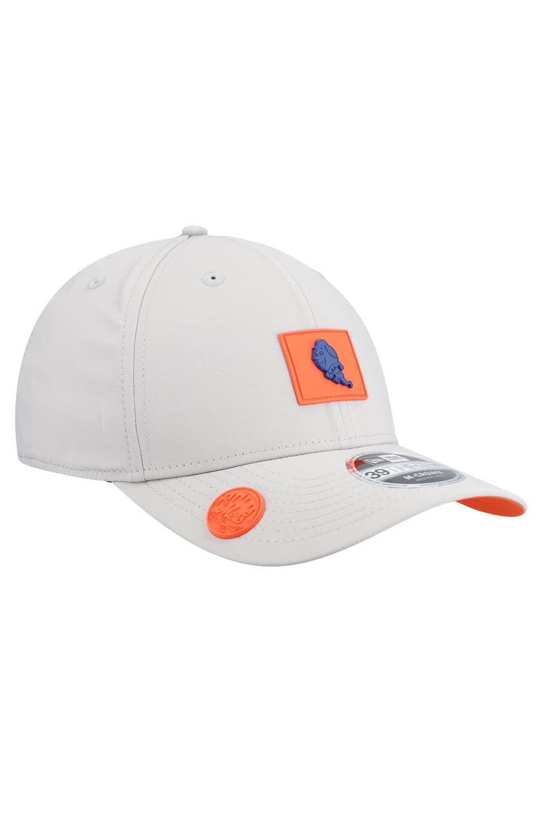 New Era Men's New Era  Gray New York Mets 2026 Clubhouse Alternate 39THIRTY Flex Hat, Alternate, color, Gray