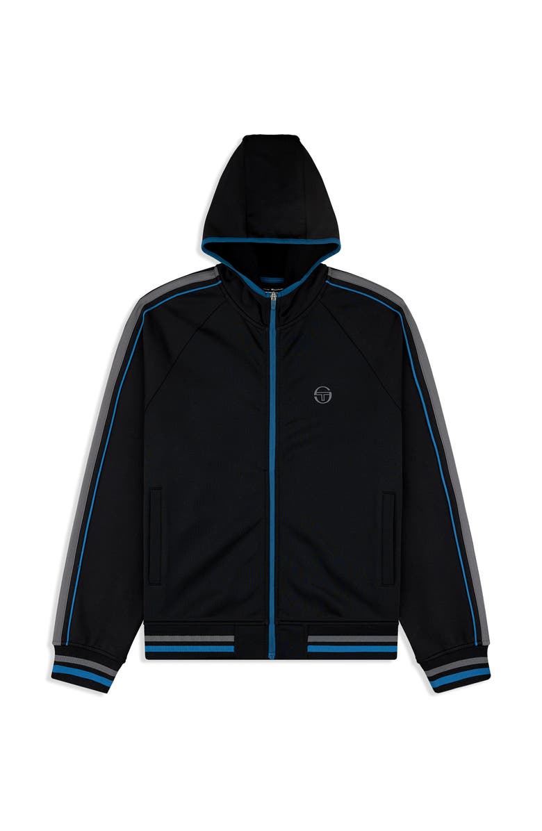 Sergio Tacchini Pietro Track Jacket, Alternate, color, Black Beauty