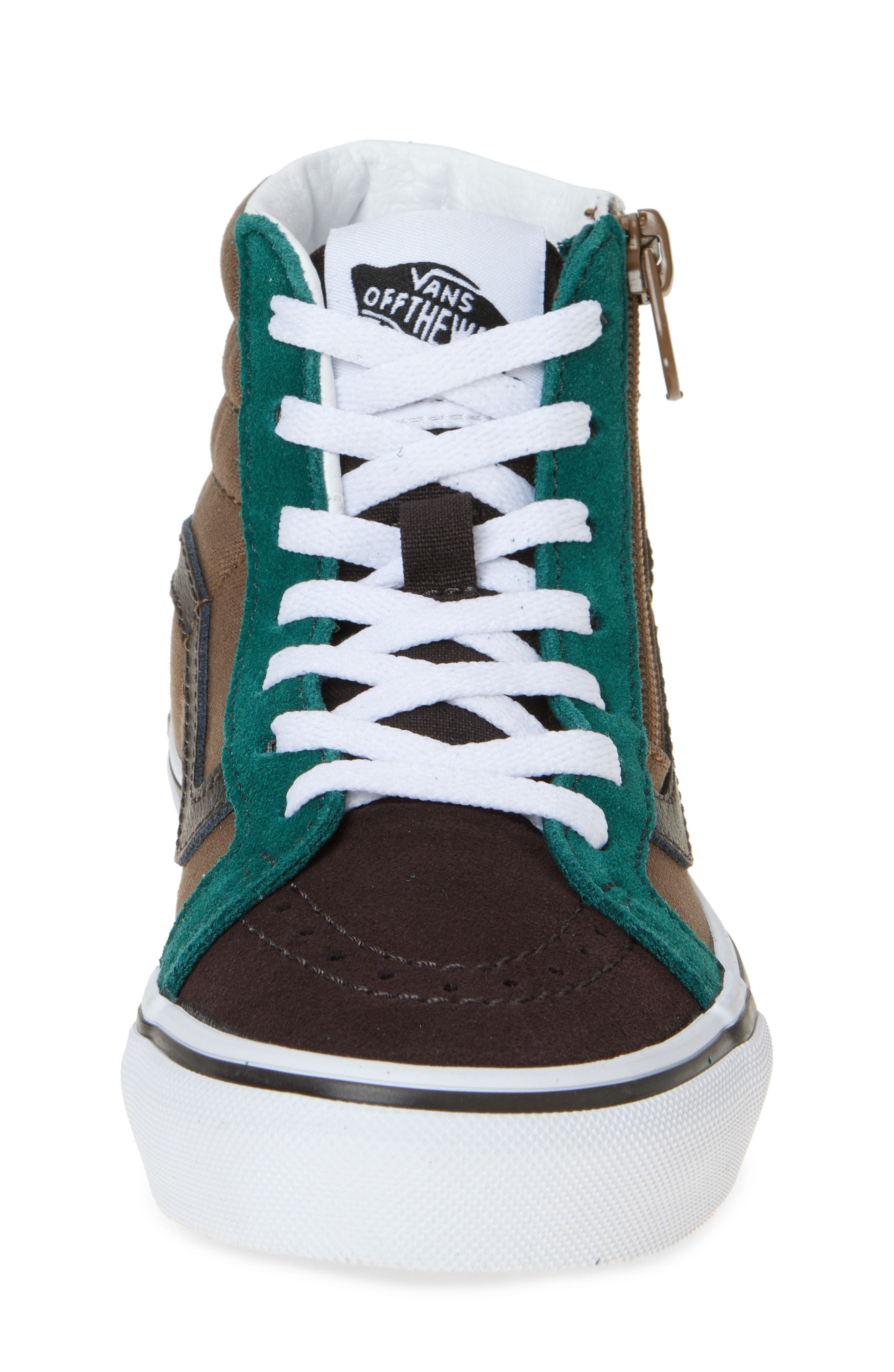 Vans Sk8-Hi Reissue Side Zip Sneaker, Alternate, color, 
