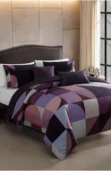 Orchid Matrix 5-Piece Reversible Comforter Set
