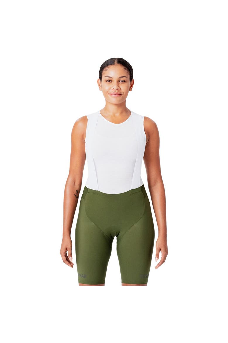 Distance Bib Shorts+ 2.0 - Women's, Main, color, Utility Green