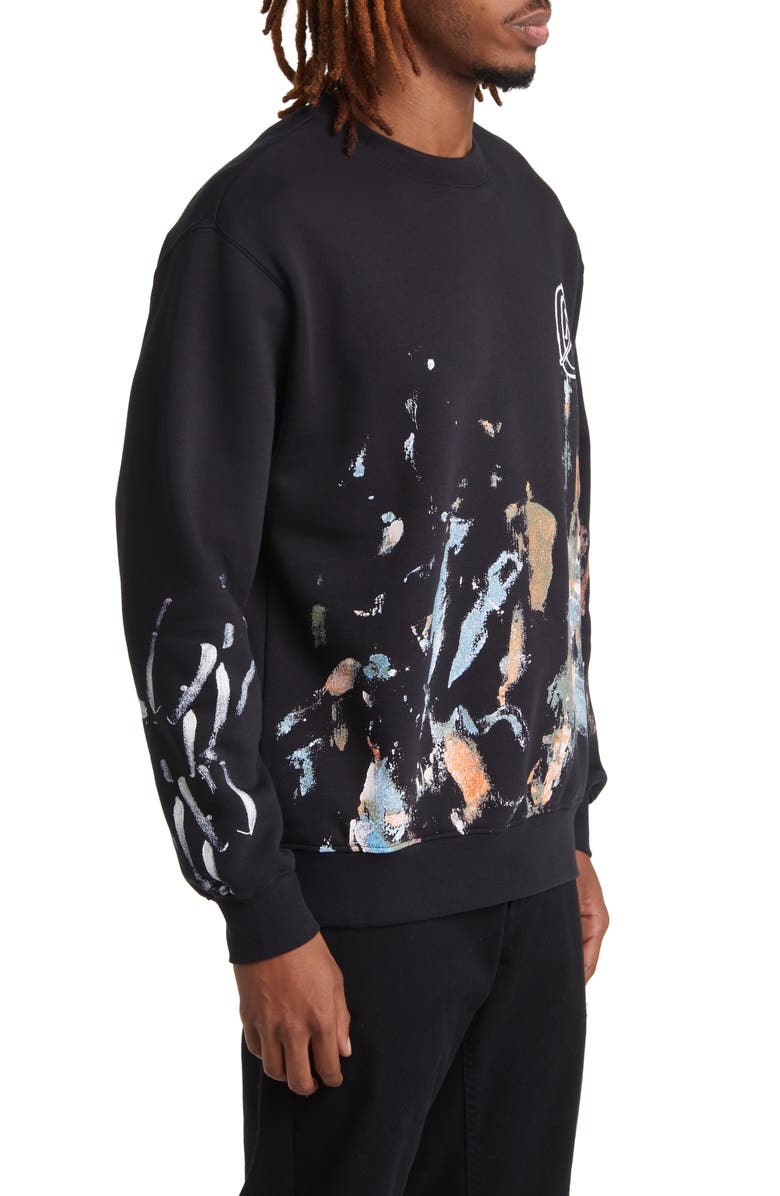 Jordan x Jammie Holmes Artist Series Crewneck Sweatshirt, Alternate, color, 