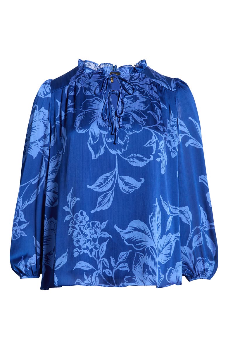 SUGARLIPS Ciara Floral Lindsey Ruffle Top, Alternate, color,