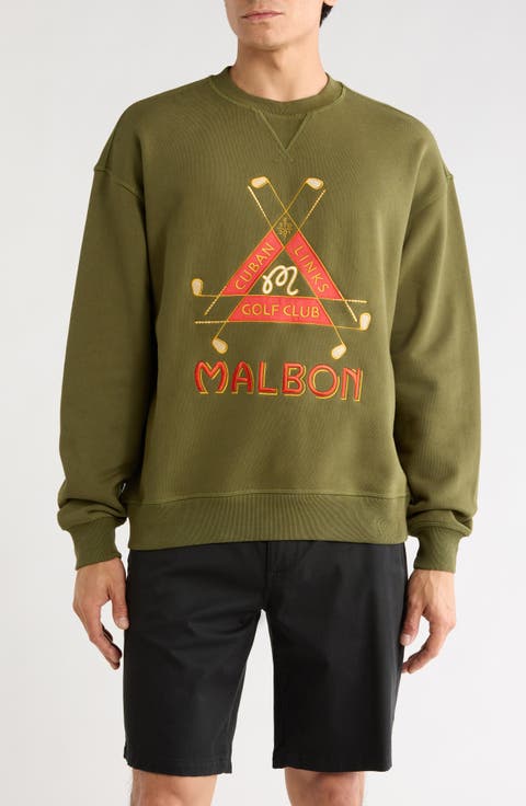 Trinity Embroidered Cotton Sweatshirt