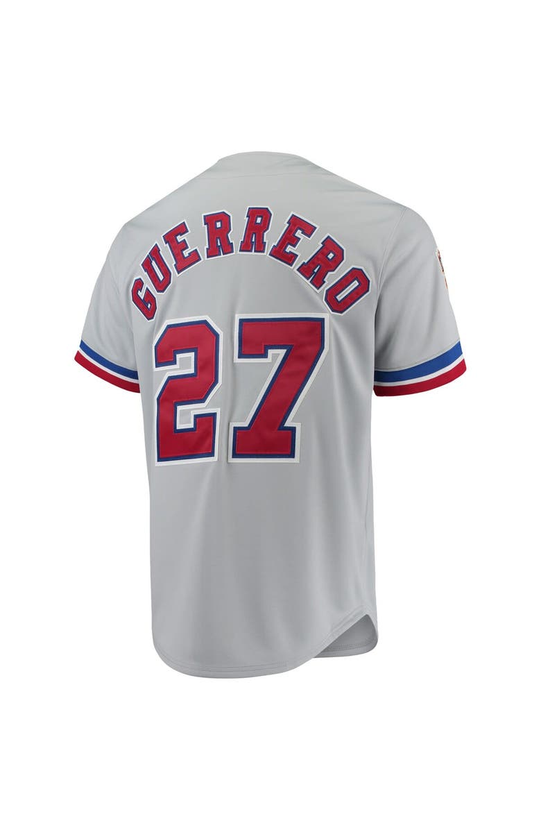 Mitchell 
Ness Men
s Mitchell 
Ness Vladimir Guerrero Gray Montreal Expos Cooperstown Collection Authentic Jersey, Alternate, color, Gray