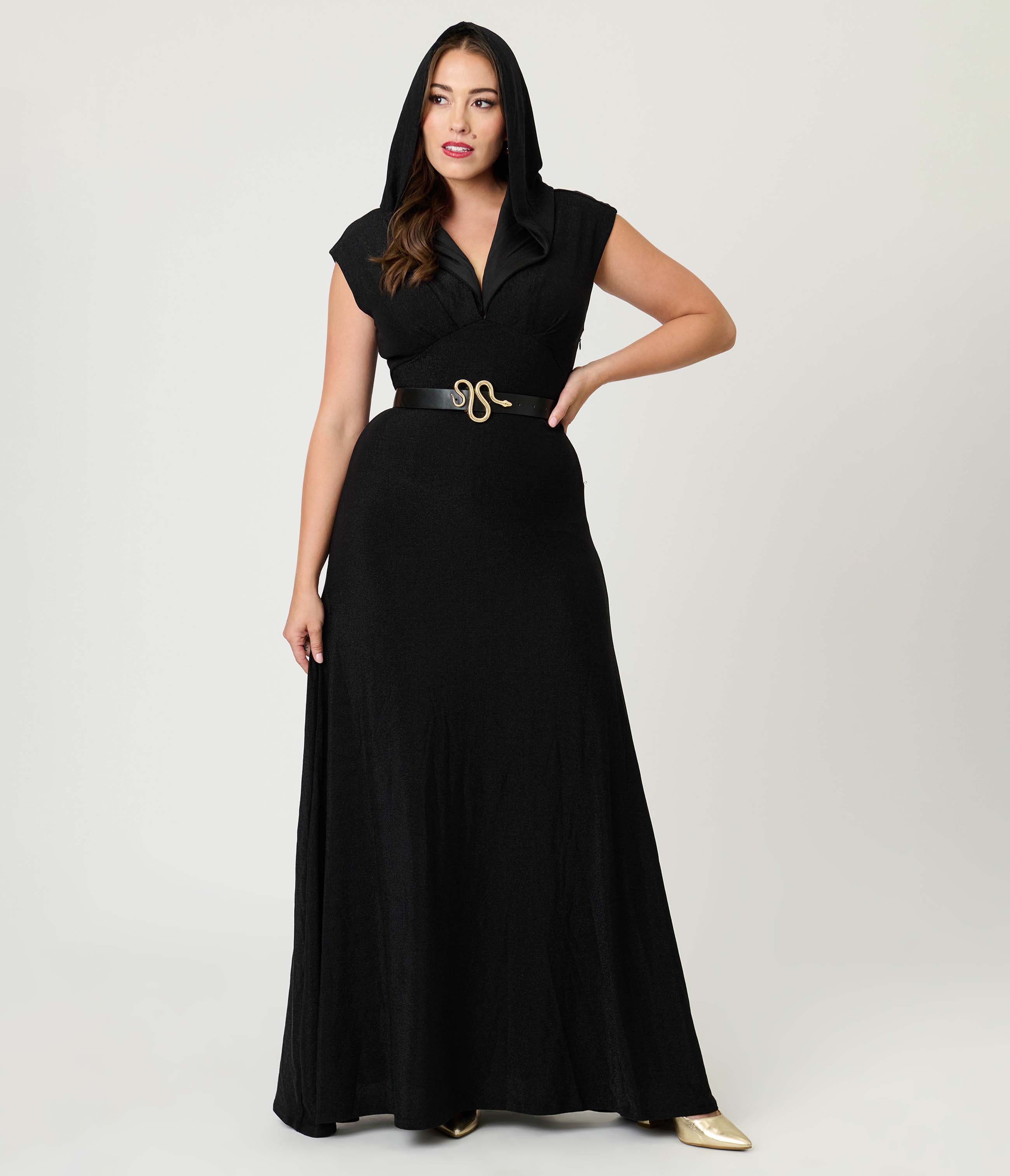 Hooded Maxi Dress