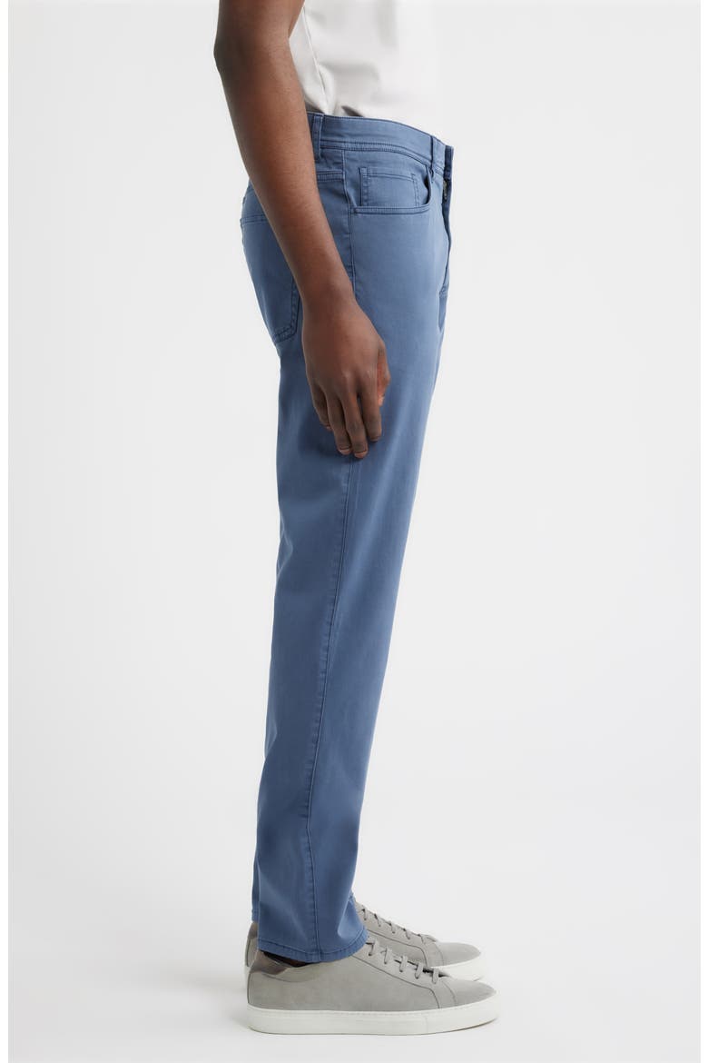 Savannah Straight Leg Twill 5-Pocket Pants, Alternate, color, INDIGO