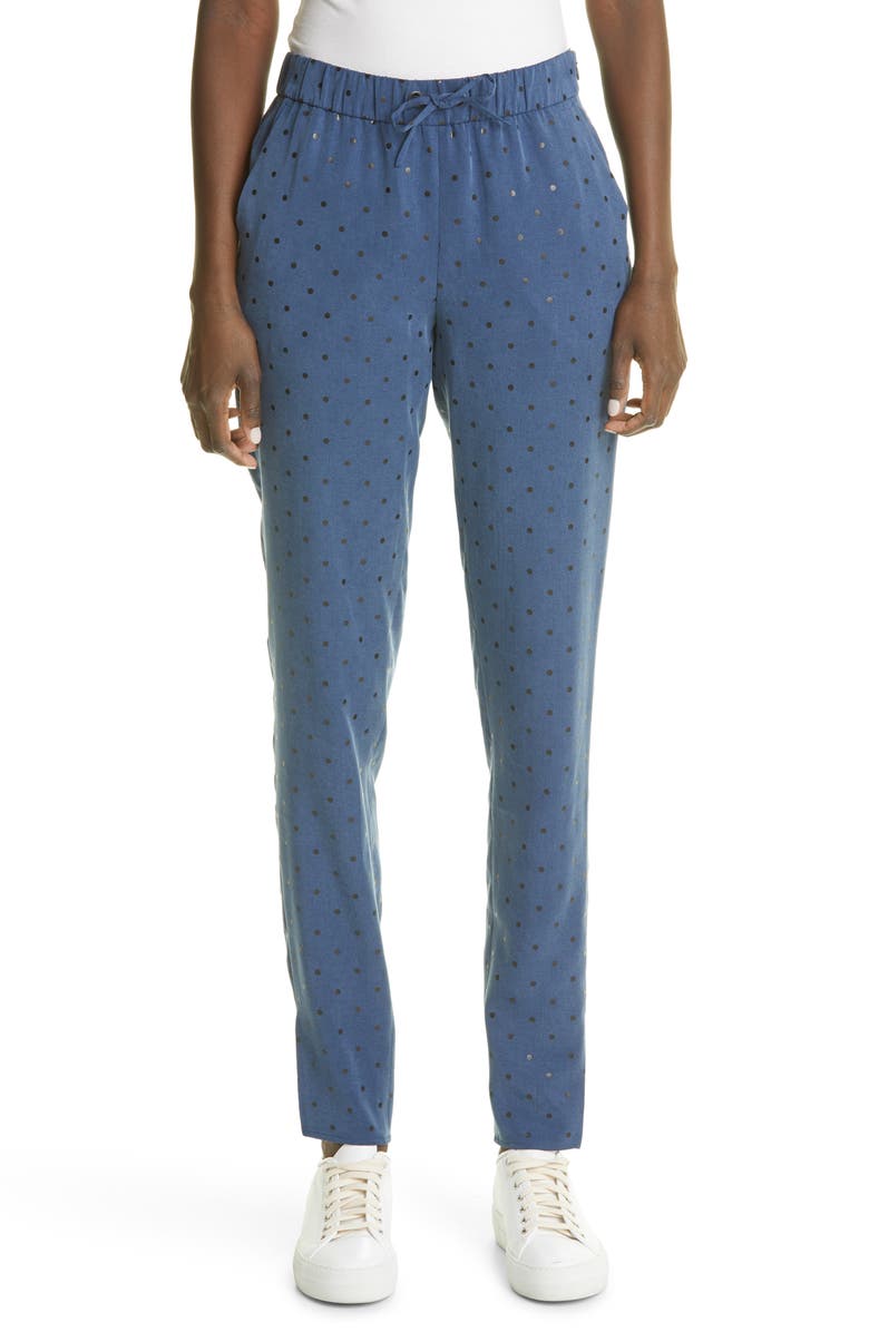 Akris punto Mike Dot Pants, Main, color, 