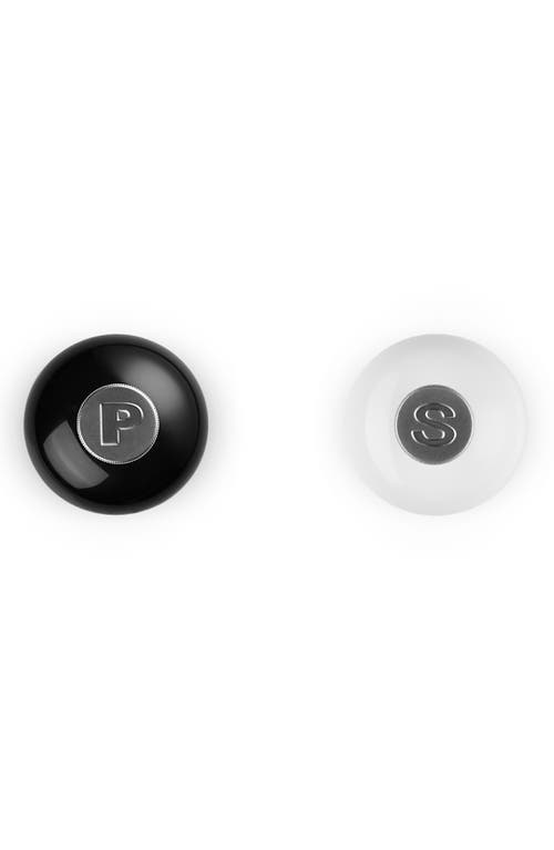 Le Creuset 2-piece Salt & Pepper Mill Set In Black And White