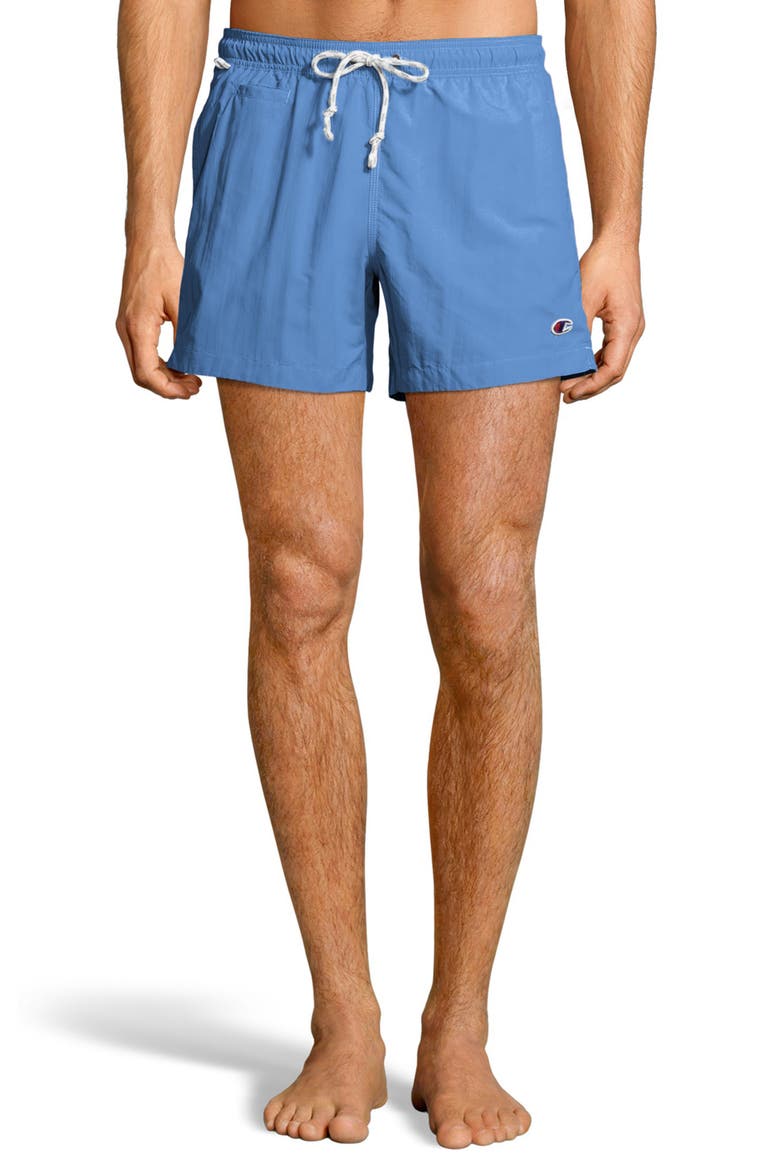 Pacific Sand Swim Trunks, Main, color, SWISS BLUE