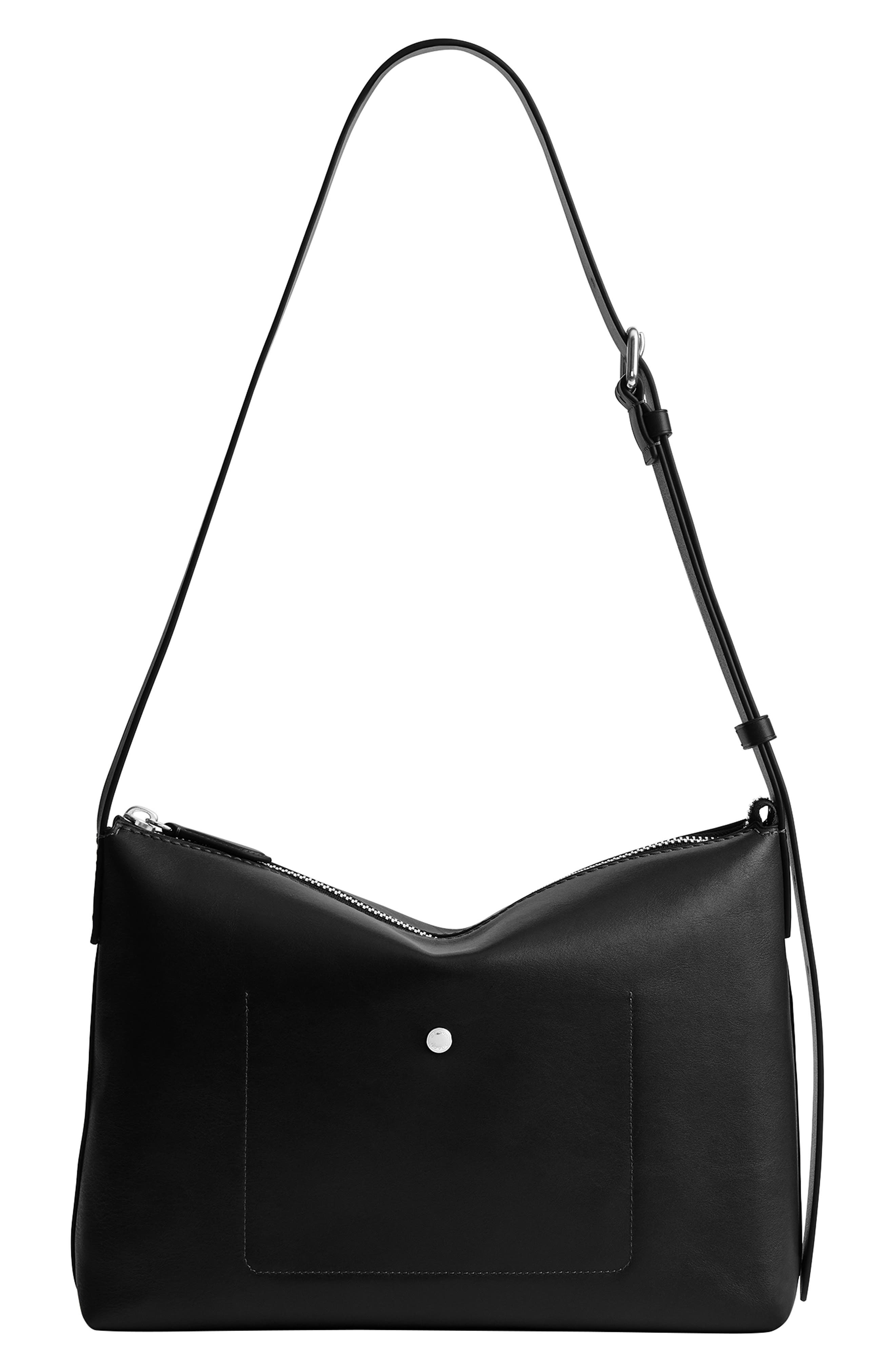 COACH Mott Leather Messenger Bag, Alternate, color, 