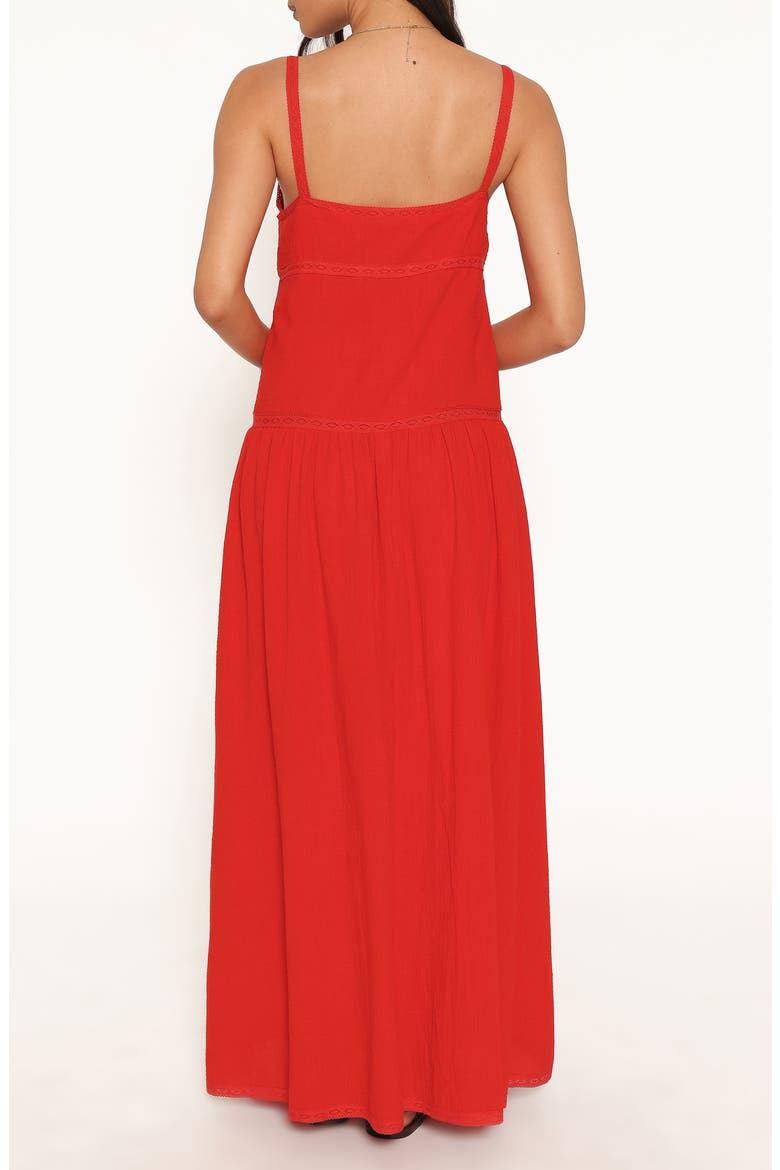 Ebonie Maxi Dress, Alternate, color, RED