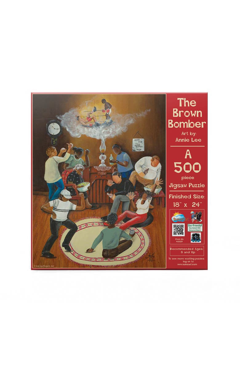 Sunsout The Brown Bomber 500 piece Jigsaw Puzzle for Adults, Alternate, color, Multicolor