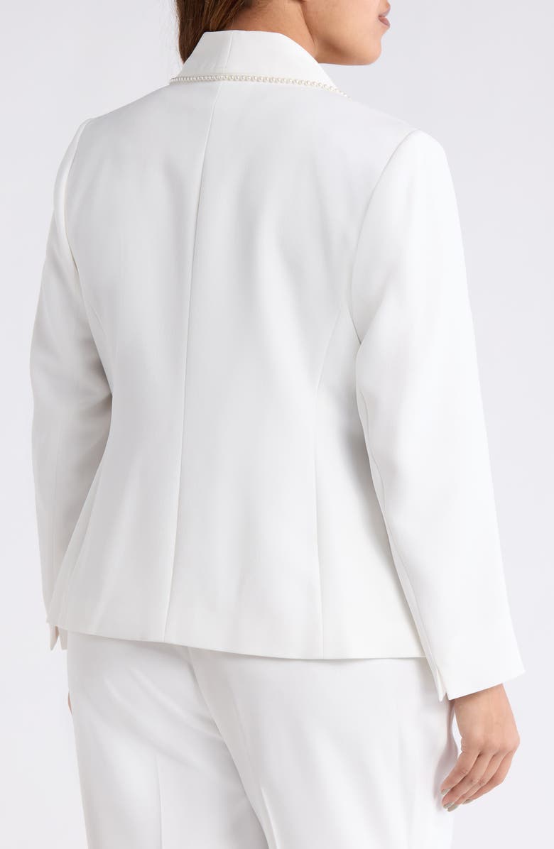 KASPER Pearly Trim Jacket, Alternate, color, 