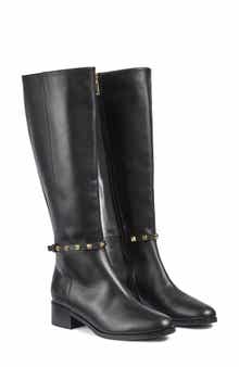 LK Bennett Stevie Stud Detail Knee High Boot