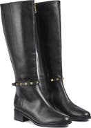 LK Bennett Stevie Stud Detail Knee High Boot