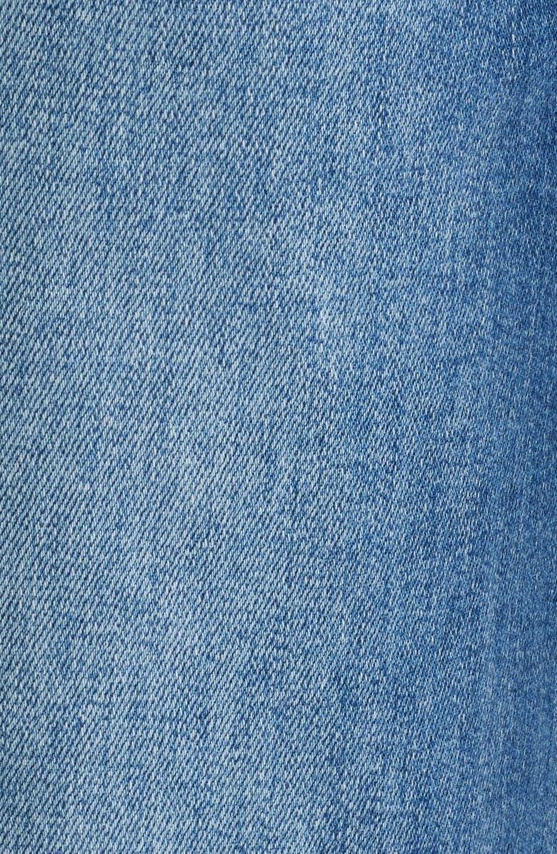 HIDDEN JEANS Distressed Mid Rise Wide Leg Jeans, Alternate, color, Dk.wash