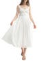 Set-In Waist Midi Dress