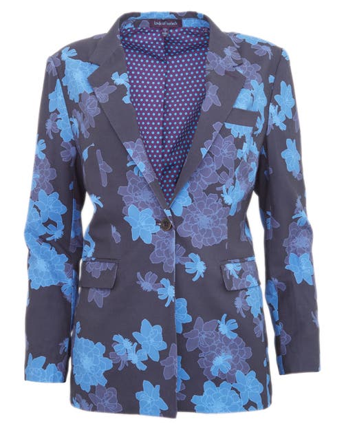 Lords Of Harlech Julia Tailored Jacket In Multi