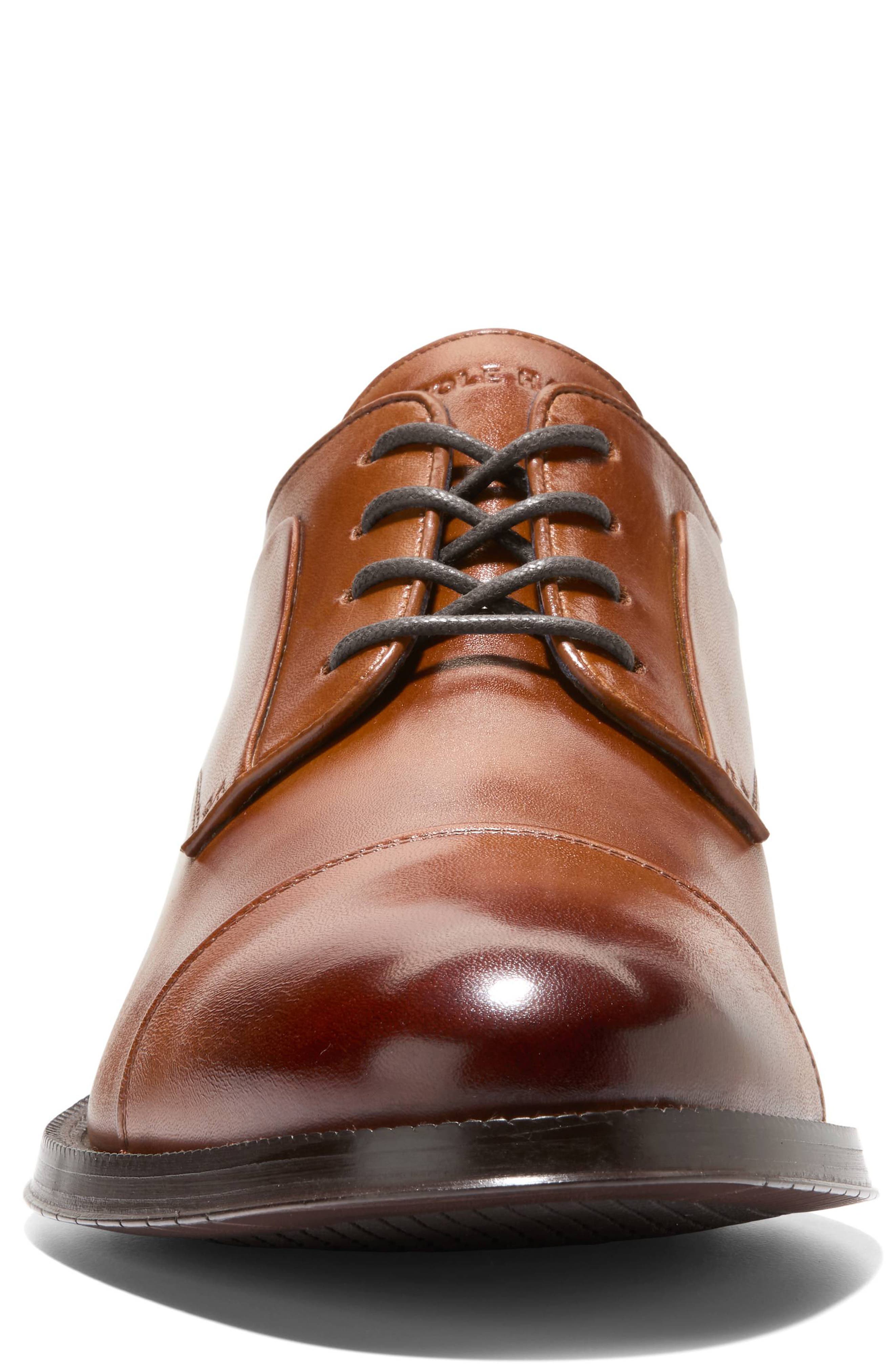 Carnegie Cap Toe Derby, Alternate, color, BRIT TAN