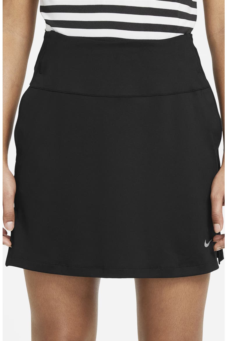 Victory Dri-FIT Golf Skirt, Alternate, color, BLACK/ DUST