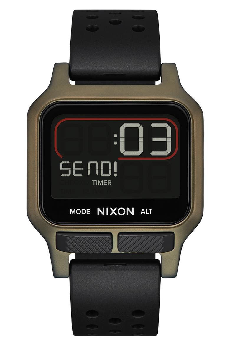 Heat Digital Rubber Strap Watch, Alternate, color, SURPLUS