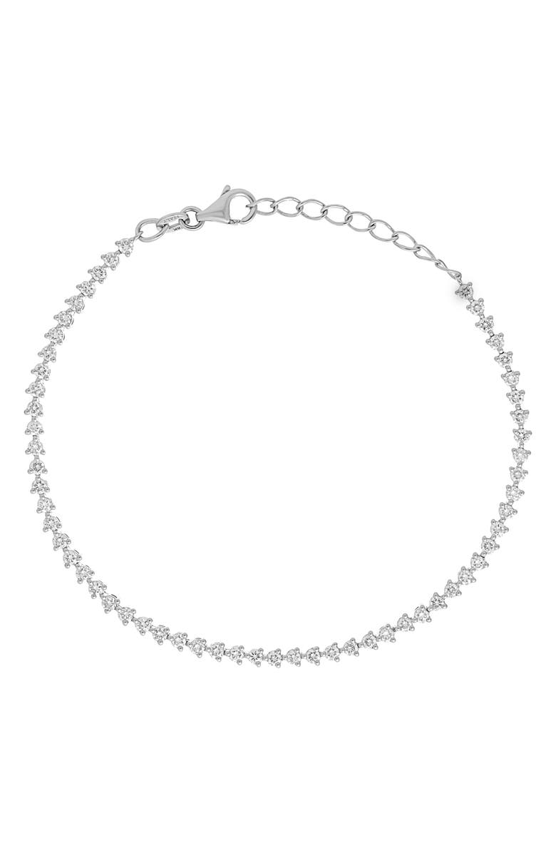 Bony Levy Liora Diamond Tennis Bracelet, Main, color, 18K White Gold