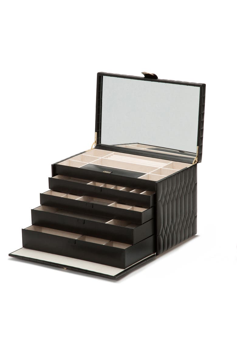 WOLF Caroline Extra Large Jewelry Case, Alternate, color, 