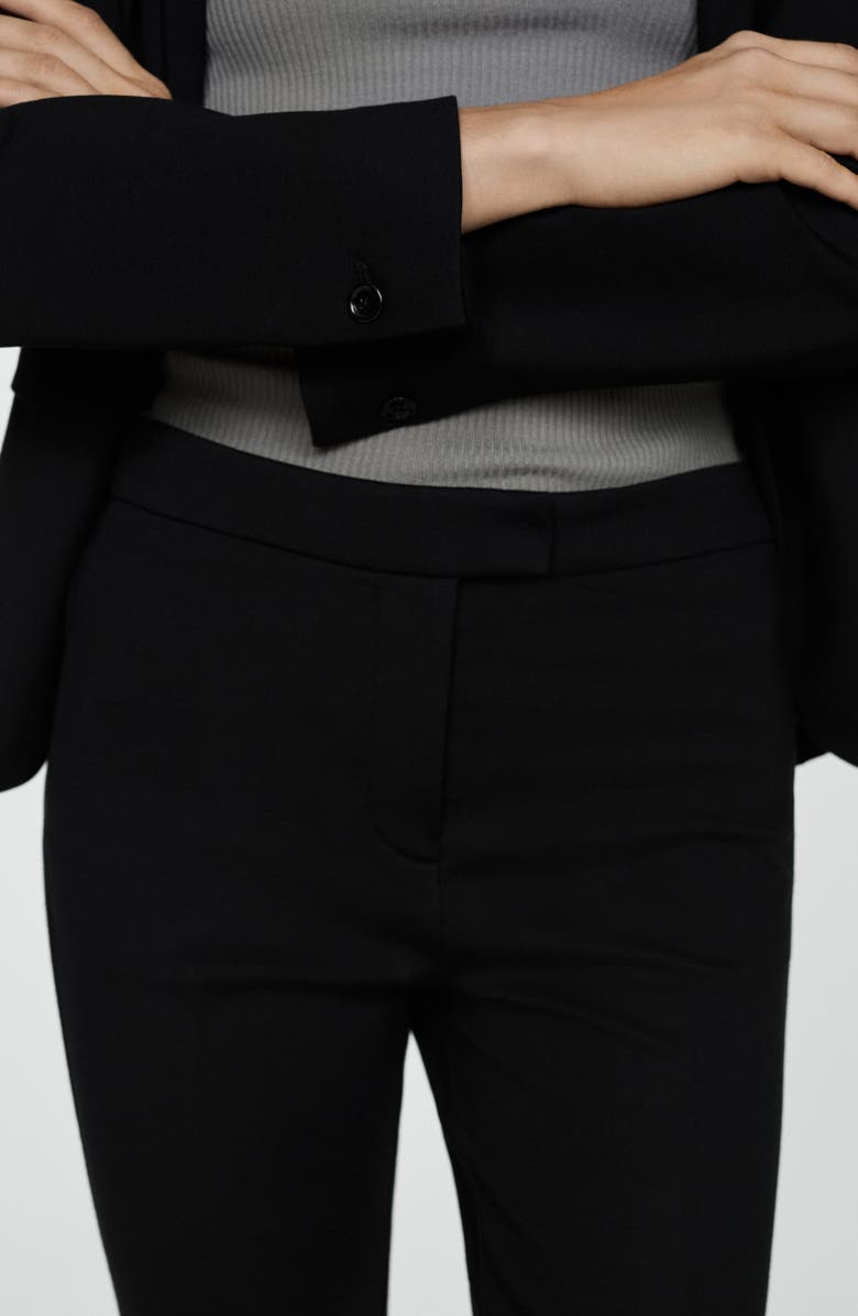 MANGO Slim Ankle Pants, Alternate, color,